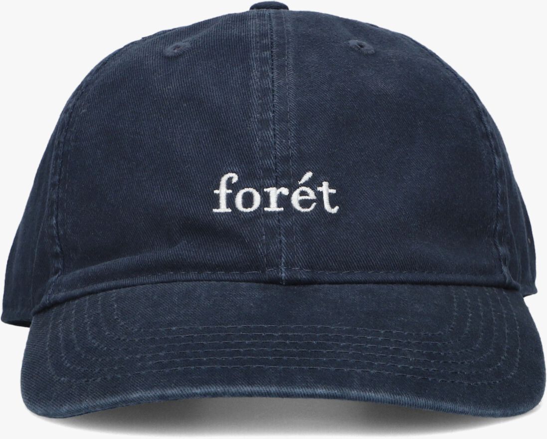 donkerblauwe forét pet hawk washed cap