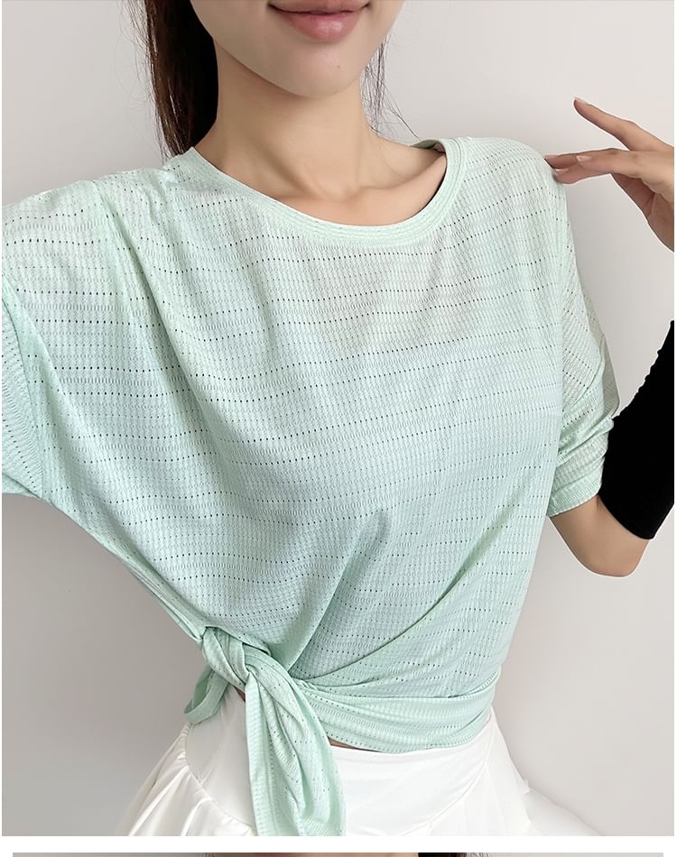 Engiko - Sport T-shirt met korte mouwen en ronde hals