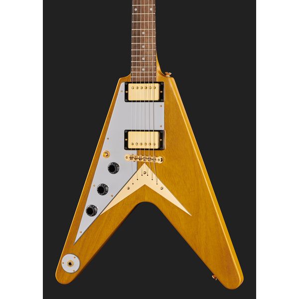 Epiphone Flying V Korina Aged Nat. LH