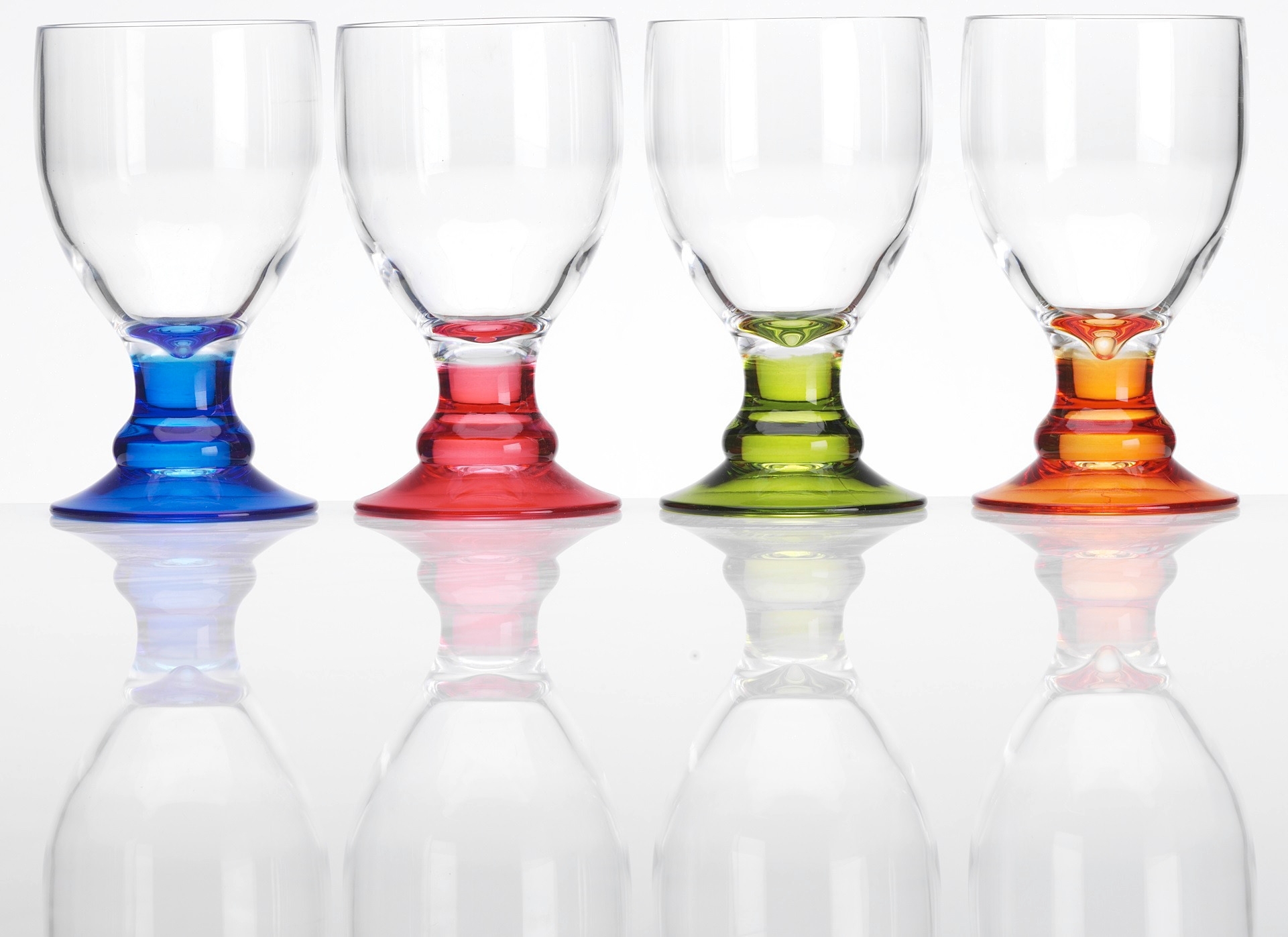 Flamefield Trinkglas Set 4-teilig 410 ml Party
