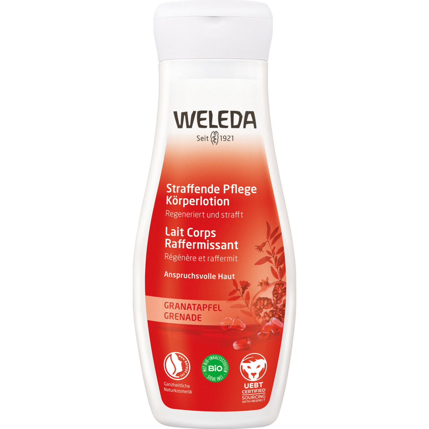 Weleda Straffende Pflege Körperlotion Granatapfel