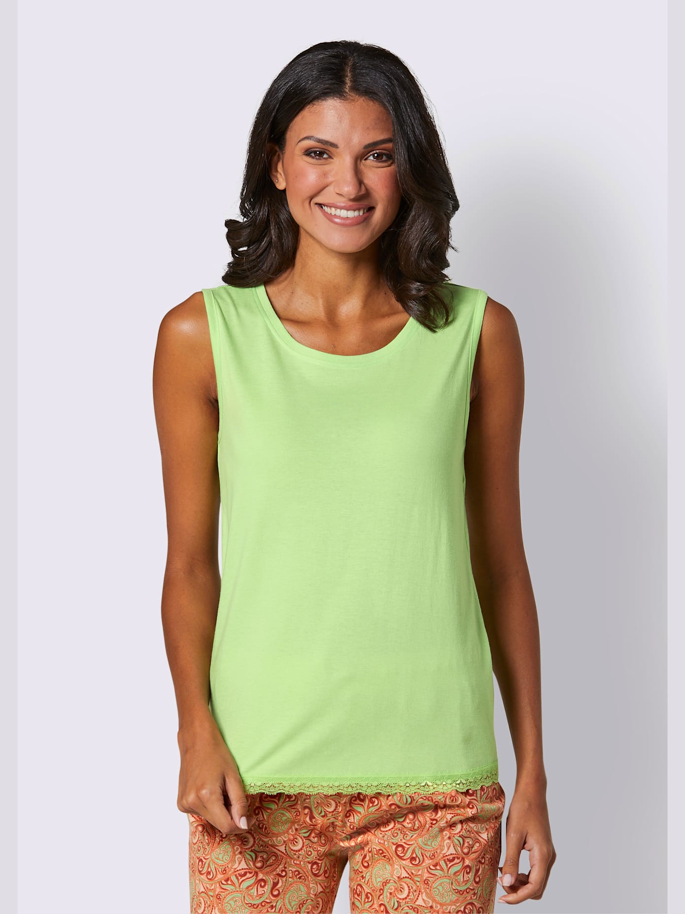 Pyjama-t-shirt jersey fin