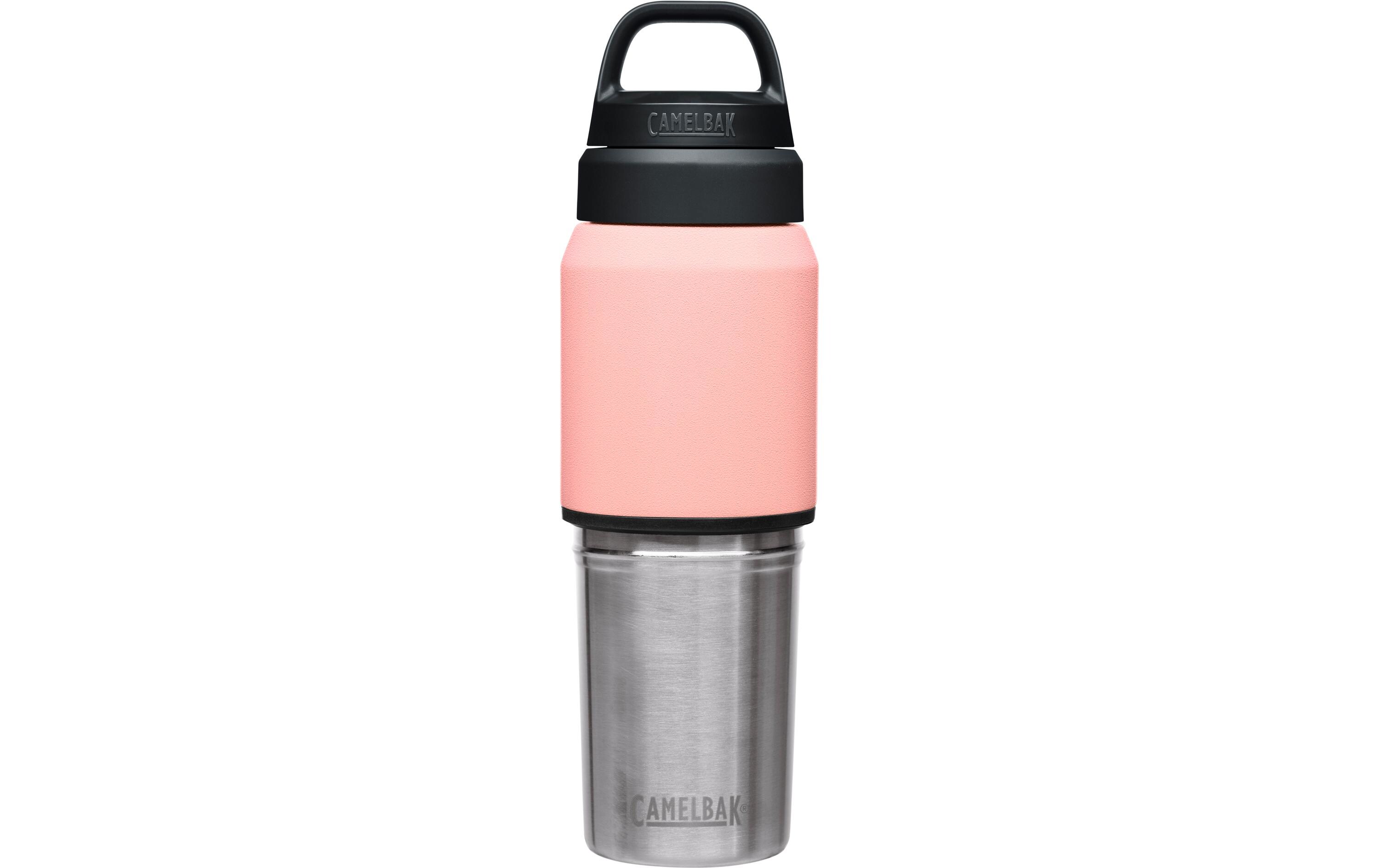 Thermosflasche MultiBev V.I. 0.5 L/35 L 500 ml, Pink/RosaIsolierflasche und Trinkbecher in 1