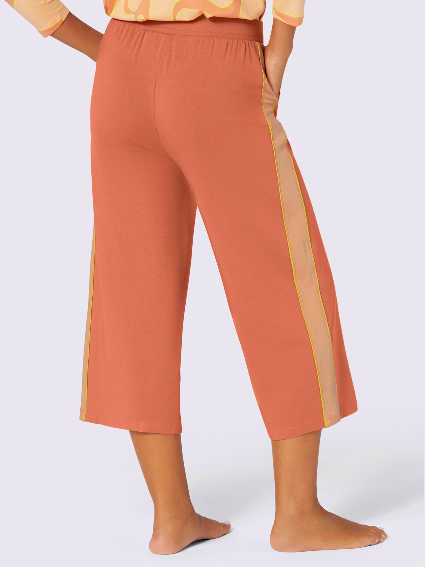 Legging 3/4 jersey fin
