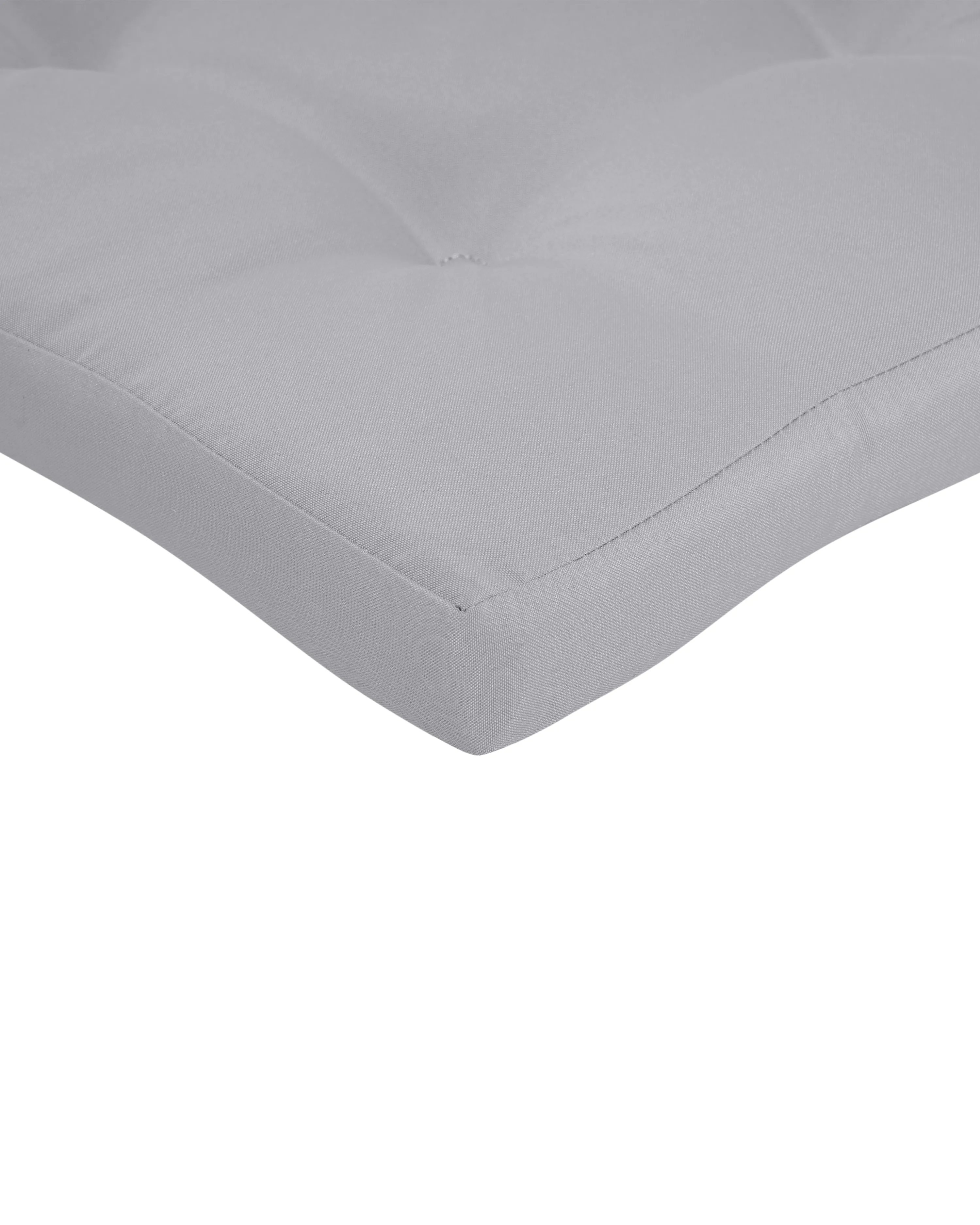 Set van 2 stoelen met zitkussen MAUI PREMIUM Acaciahout Lichtgrijs