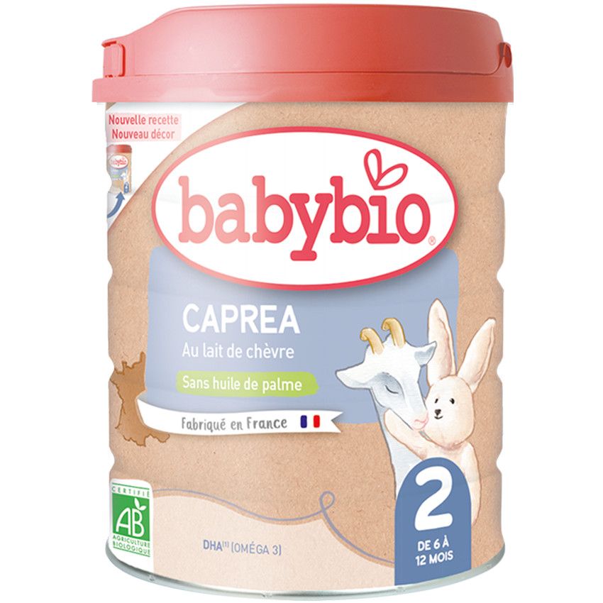 Lait en poudre 1er âge Caprea 2 au lait de chèvre 800g - Ecru