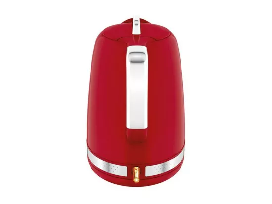 BOUILLOIRE SOLEIL 1,7L 2400W RETRO ROUGE MOULINEX - BY320510