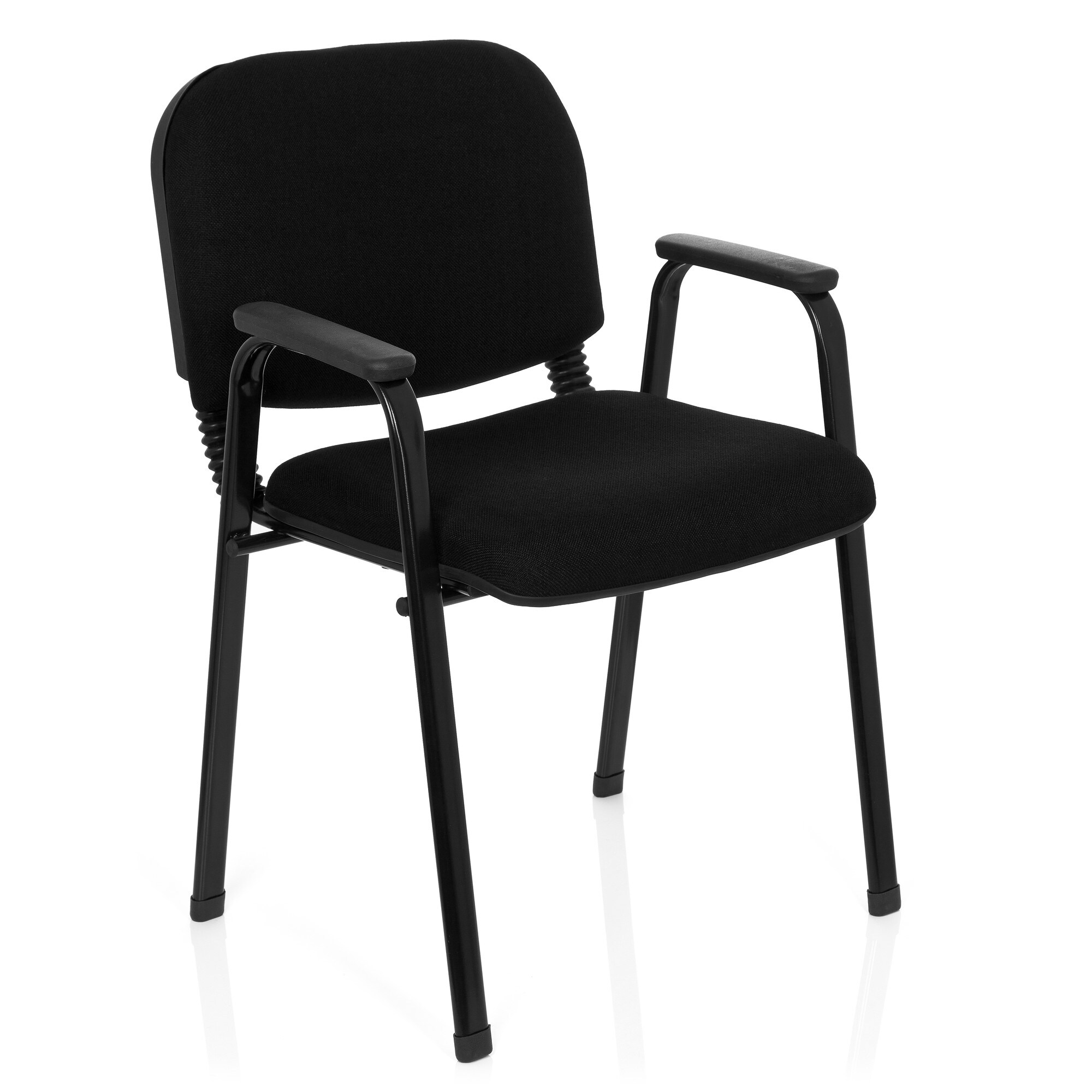 Vierfußstuhl XT 650 Stoff mit Armlehnen hjh OFFICE