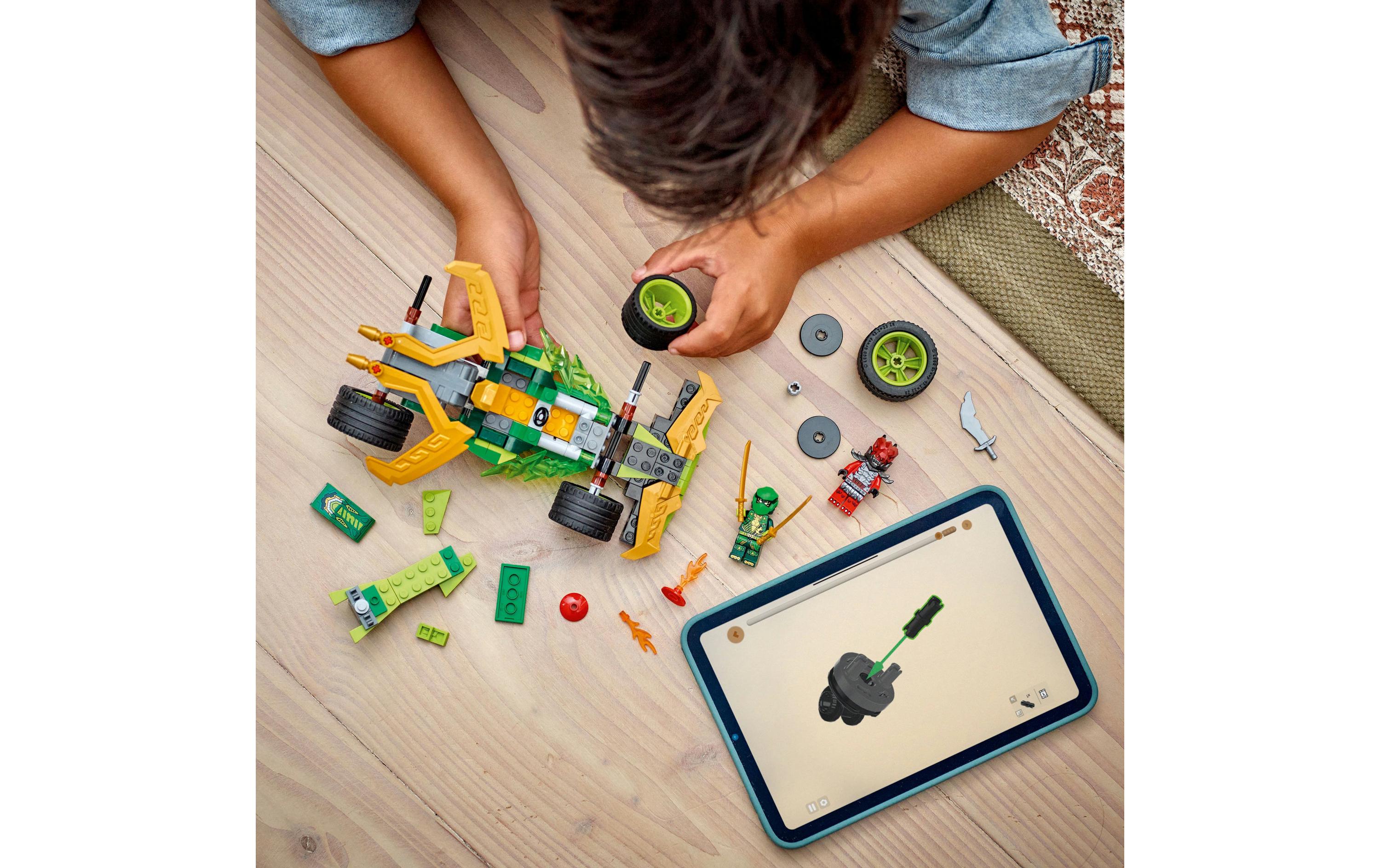 Ninjago Lloyds Actionflitzer 71828Spielset mit Lloyds Actionflitzer und 2 Minifiguren