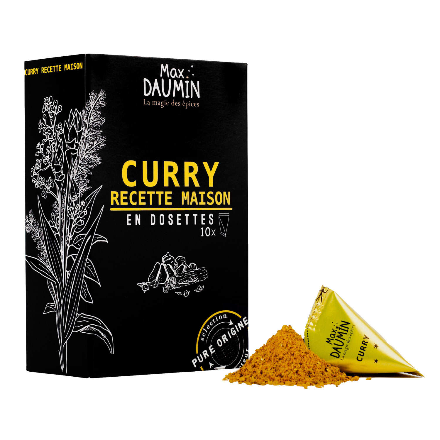 10 dosettes de Curry 