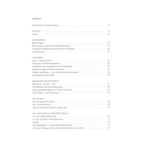 Breitkopf & Härtel Bach spielen auf der Orgel