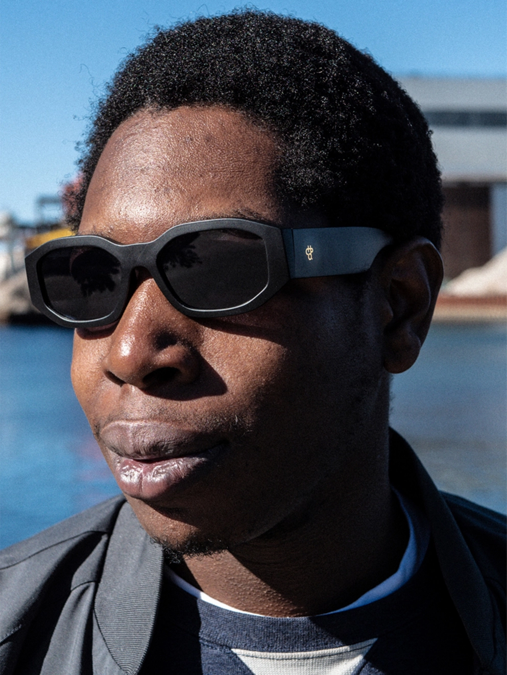 CHPO Brooklyn Black Sunglasses black