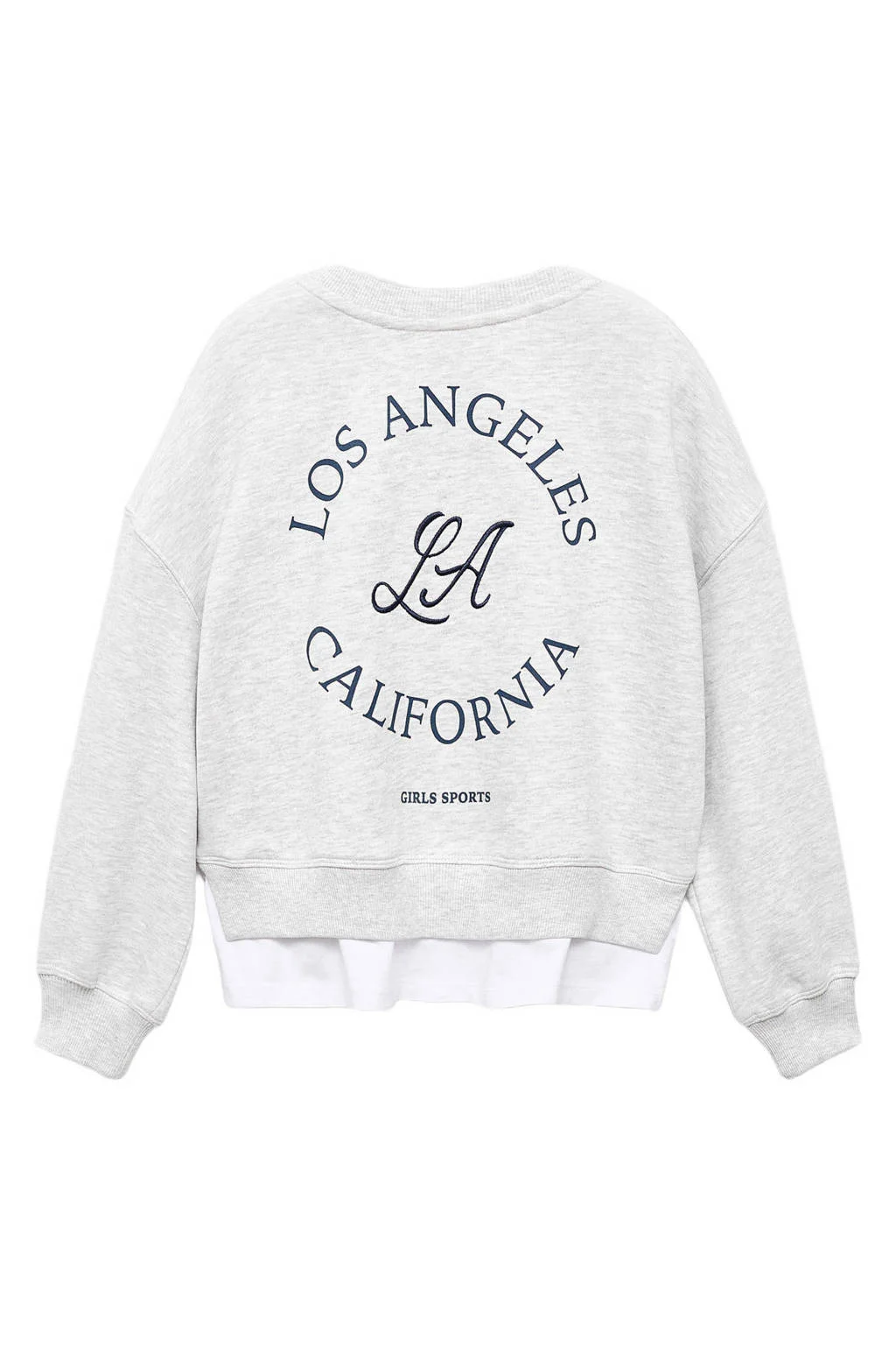 Mango Kids sweater grijs