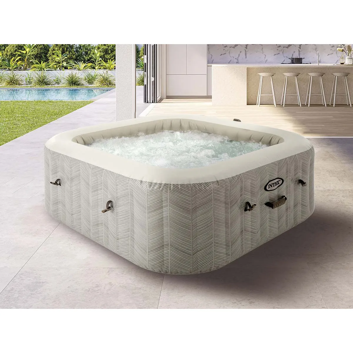 Intex PureSpa Chevron