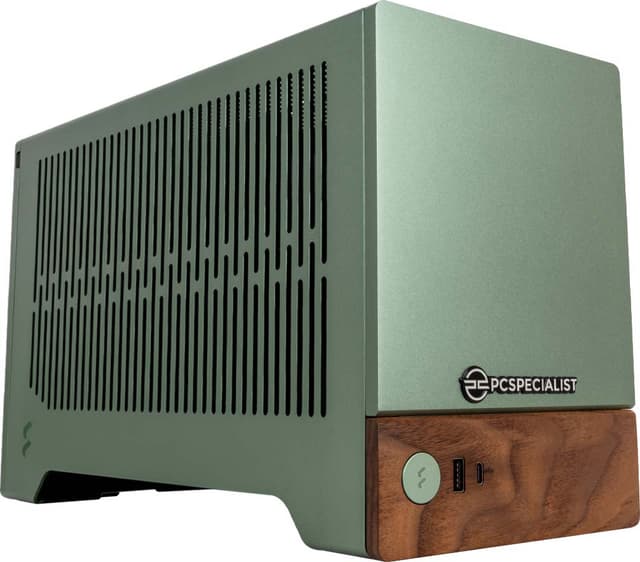 PCSpecialist Terra 100 R7-7X3D/16/1TB/4070S gaming computer (Jade)