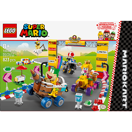 LEGO Super Mario: Mario Kart – Baby Peach og racerlegetøj 72036
