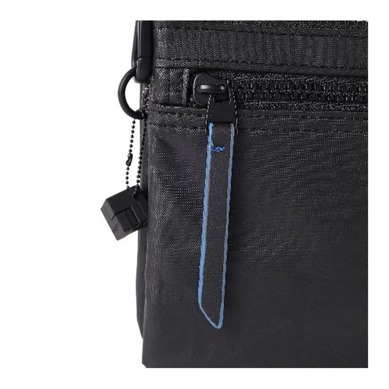 Sac bandoulière Emma 24 cm Creased Black