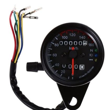 Compteur Brazoline noir Universel - Noir