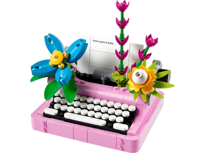 LEGO Typemachine met bloemen (31169)