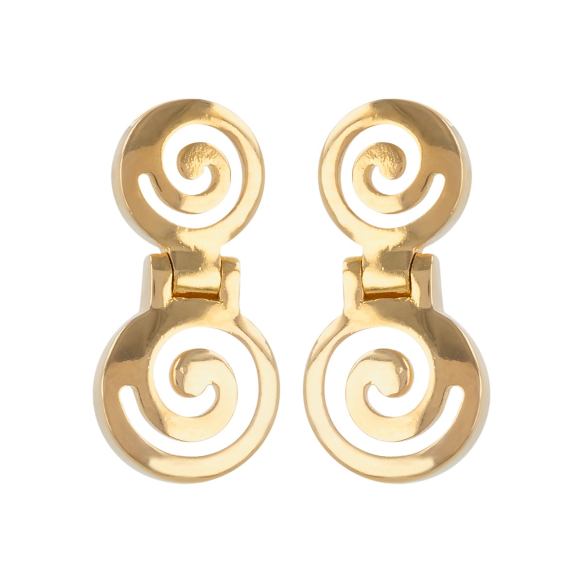 Boucles d'oreille plaqué or