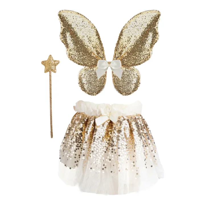 Great Pretenders Déguisement Papillon sequin | Doré