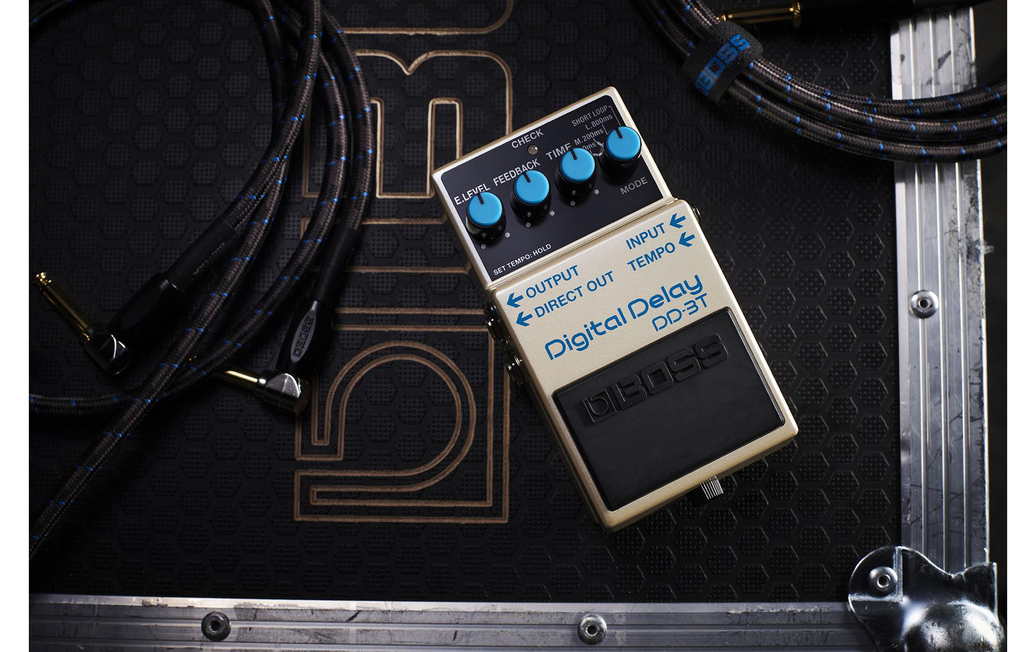 Pedal DD-3T<br>Das legendäre Digital Delay – weiterentwickelt für moderne Musiker