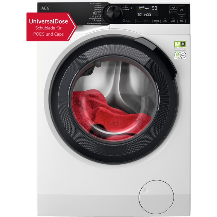 AEG Waschmaschine 8000 POWERCARE LR8E75697 // 70€ Cashback