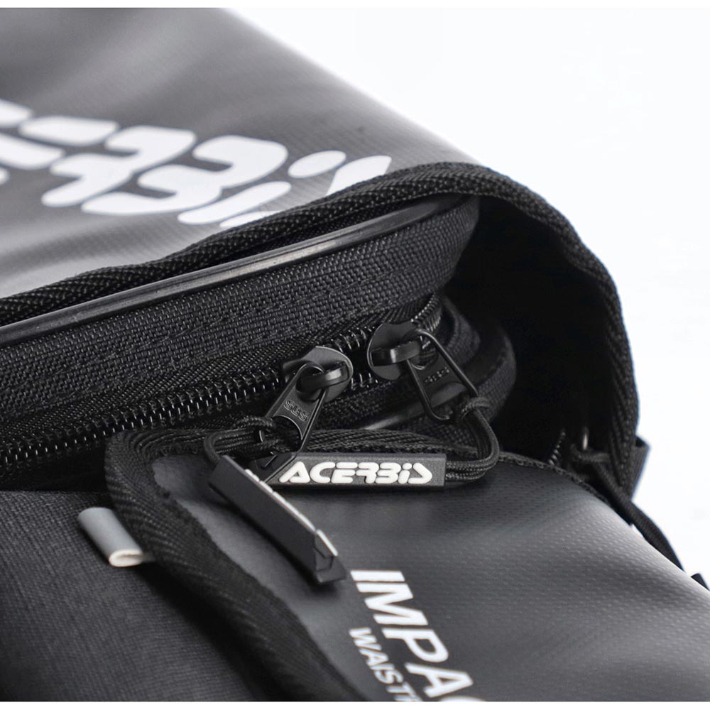 Acerbis - Sacoche banane Impact Logo Noir / Blanc