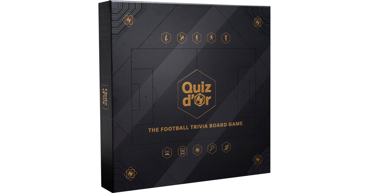 Quiz d'Or Bordspel  (Engels, 4 - 8 spelers, 60 - 120 minuten, Vanaf 16 jaar)