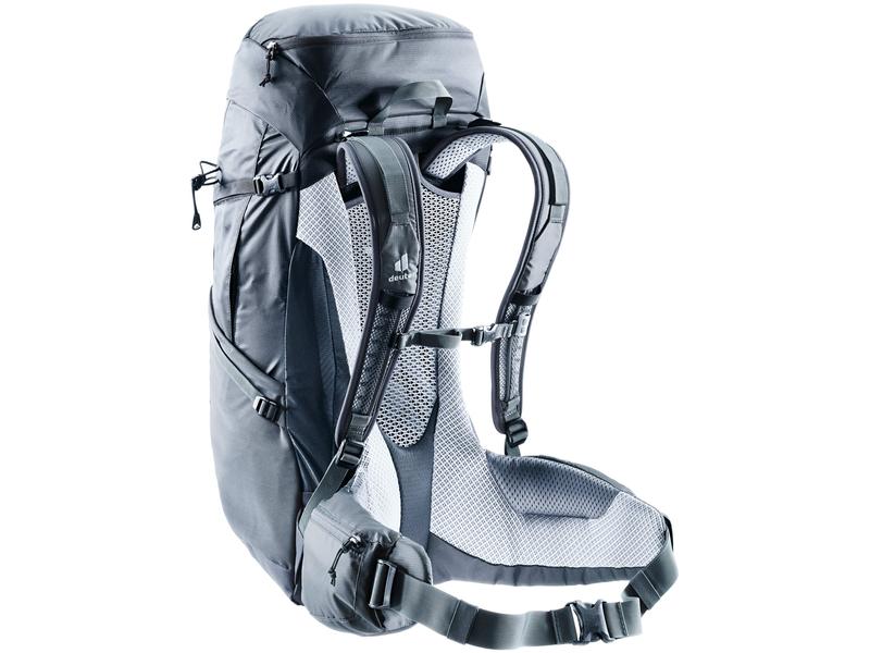 deuter Wanderrucksack Futura Pro 36 Black/Graphite Rucksack für Mehrtagestouren