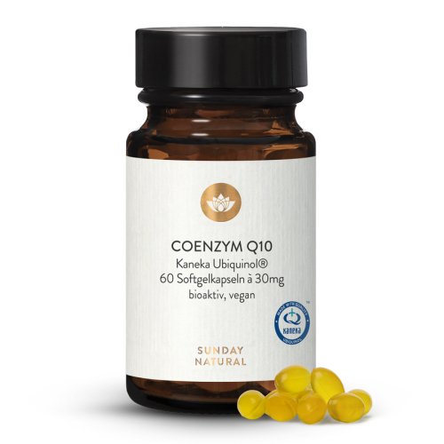 Sunday Natural Products  Coenzym Q10 Kaneka Ubiquinol ®30 mg
