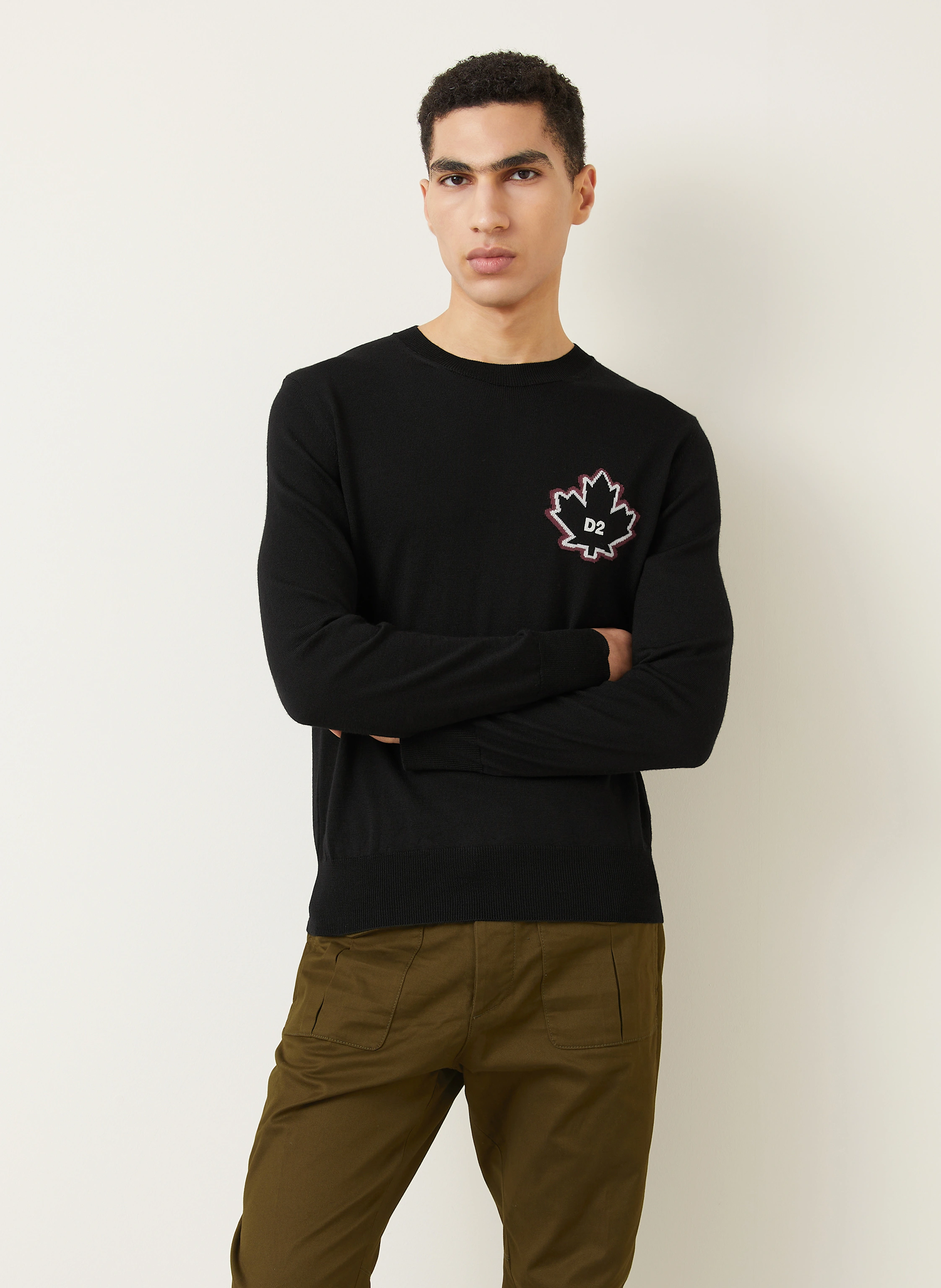 DSQUARED2 Pullover D2 LEAF