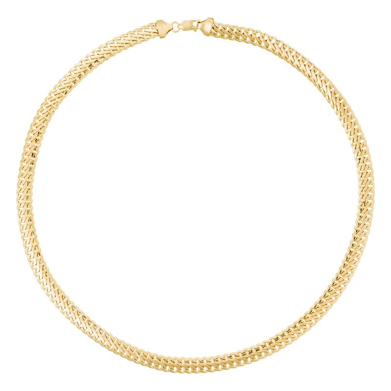Collier Or Jaune 375/1000