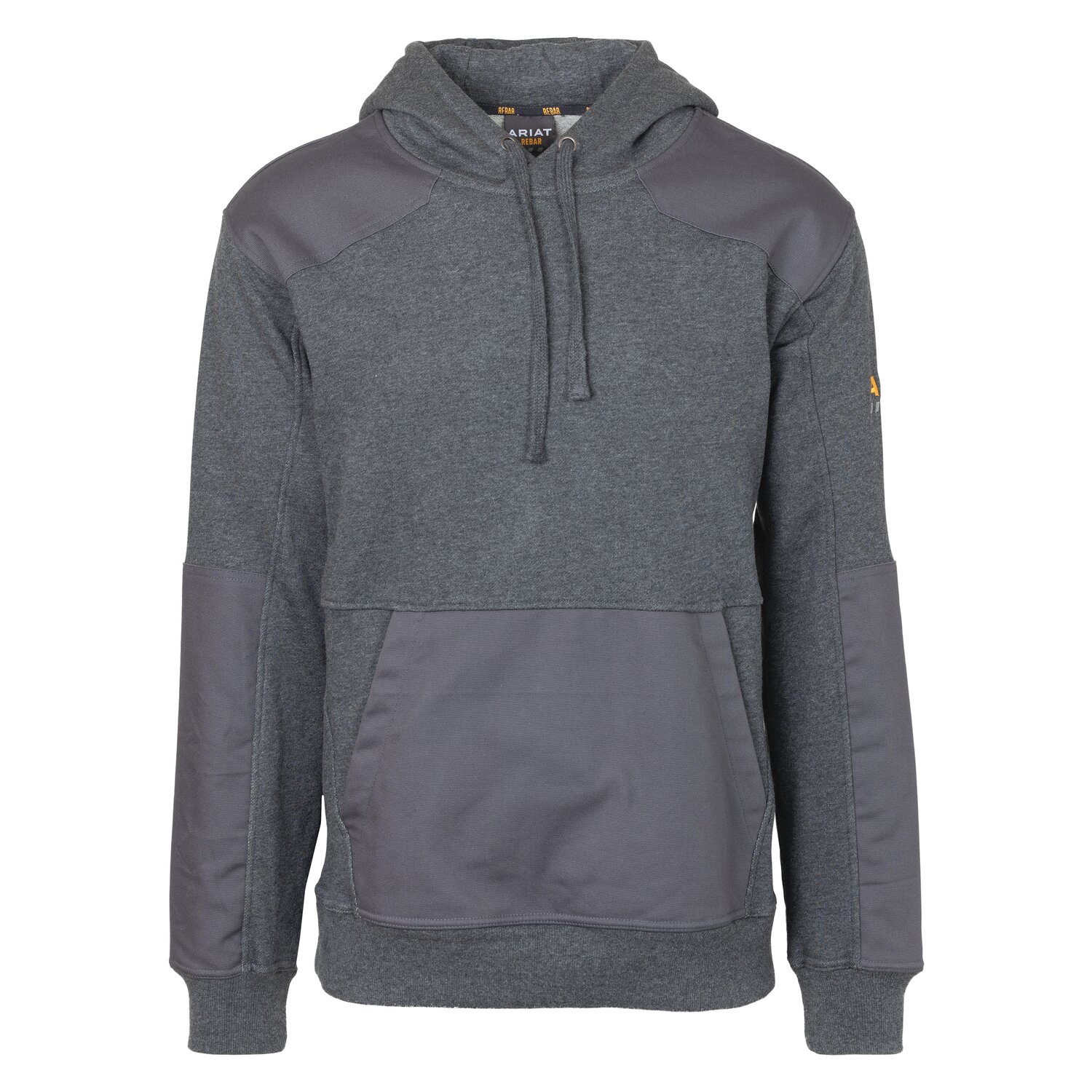 ARIAT Hoodie Rebar Workman DuraCanvas  - charcoal heather grey