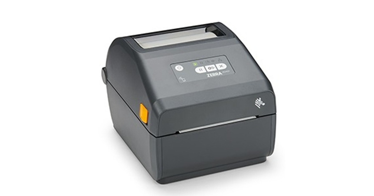 ZebraZD421D labelprinter  (Zwart, 300 dpi, USB, USB Host, Ethernet, BTLE5, Swiss Font, EZPL)