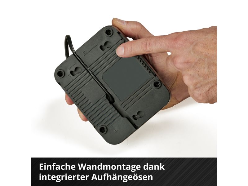 Einhell Akku-Laubsauger Venturro 18/210 Kit (1 x 4.0Ah) Befreit Garten und Hof von Laub und Schmutz