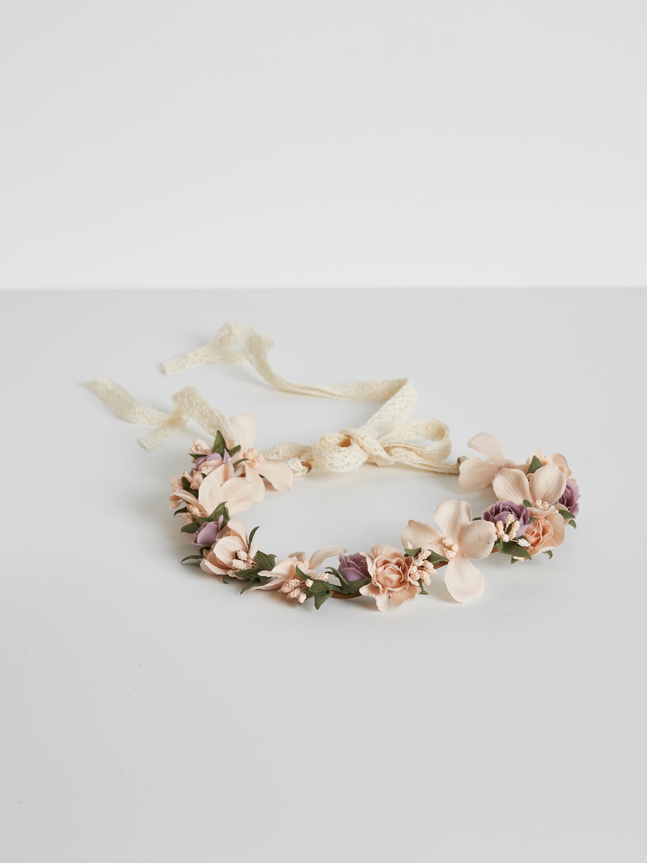 Couronne de fleurs fille