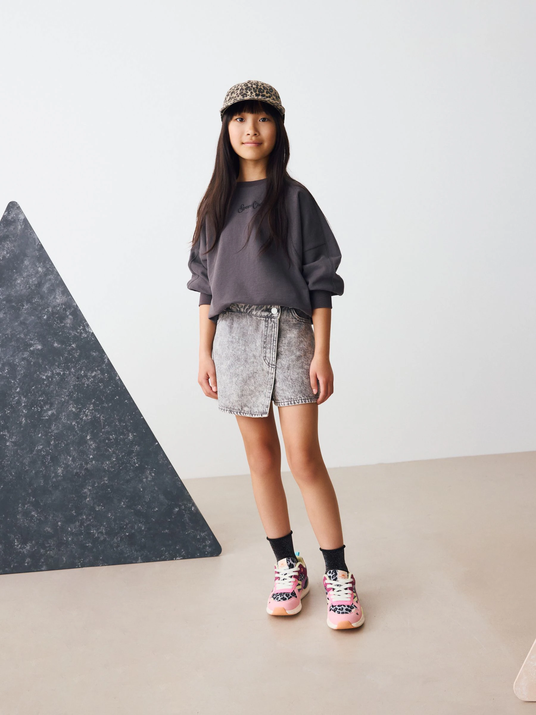 Grijs - Skort (3-16yrs)