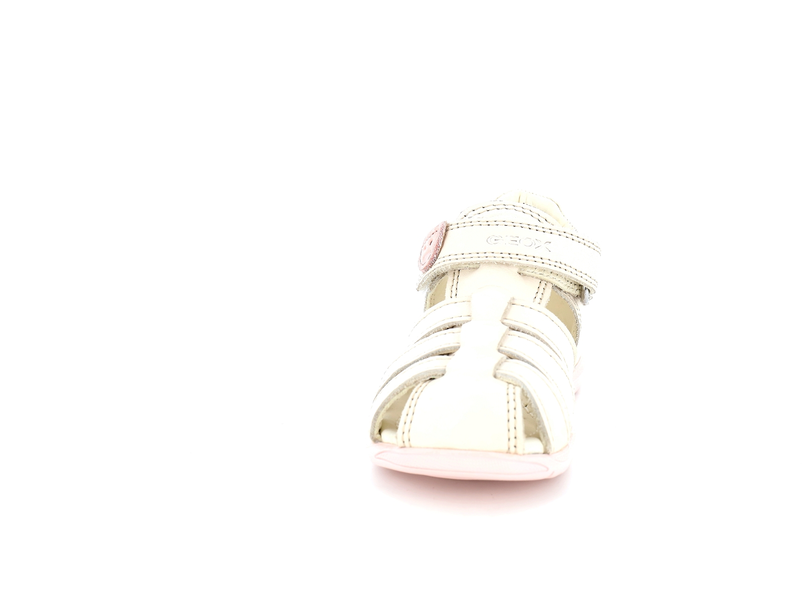 Geox-SANDAL MACCHIA GIR B254WB Cuir Ivoire