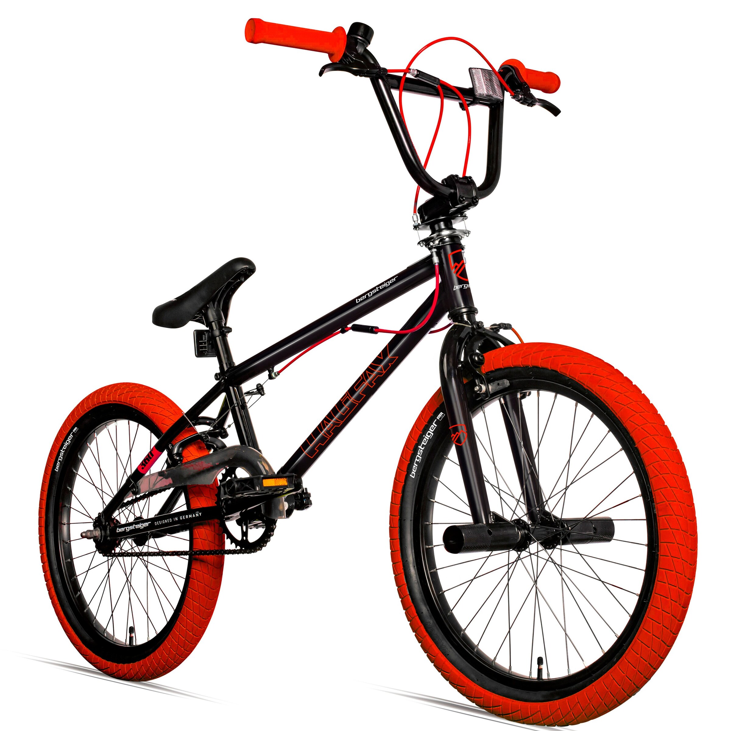 Bergsteiger BMX Halifax 20 Zoll | red / black