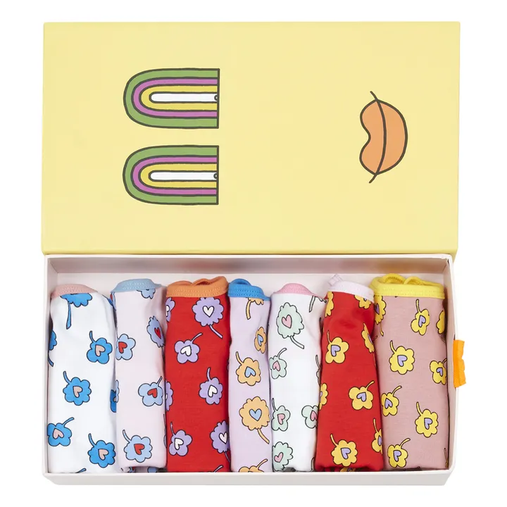 Stella McCartney Kids Semainier Débardeurs Coton Bio | Rose