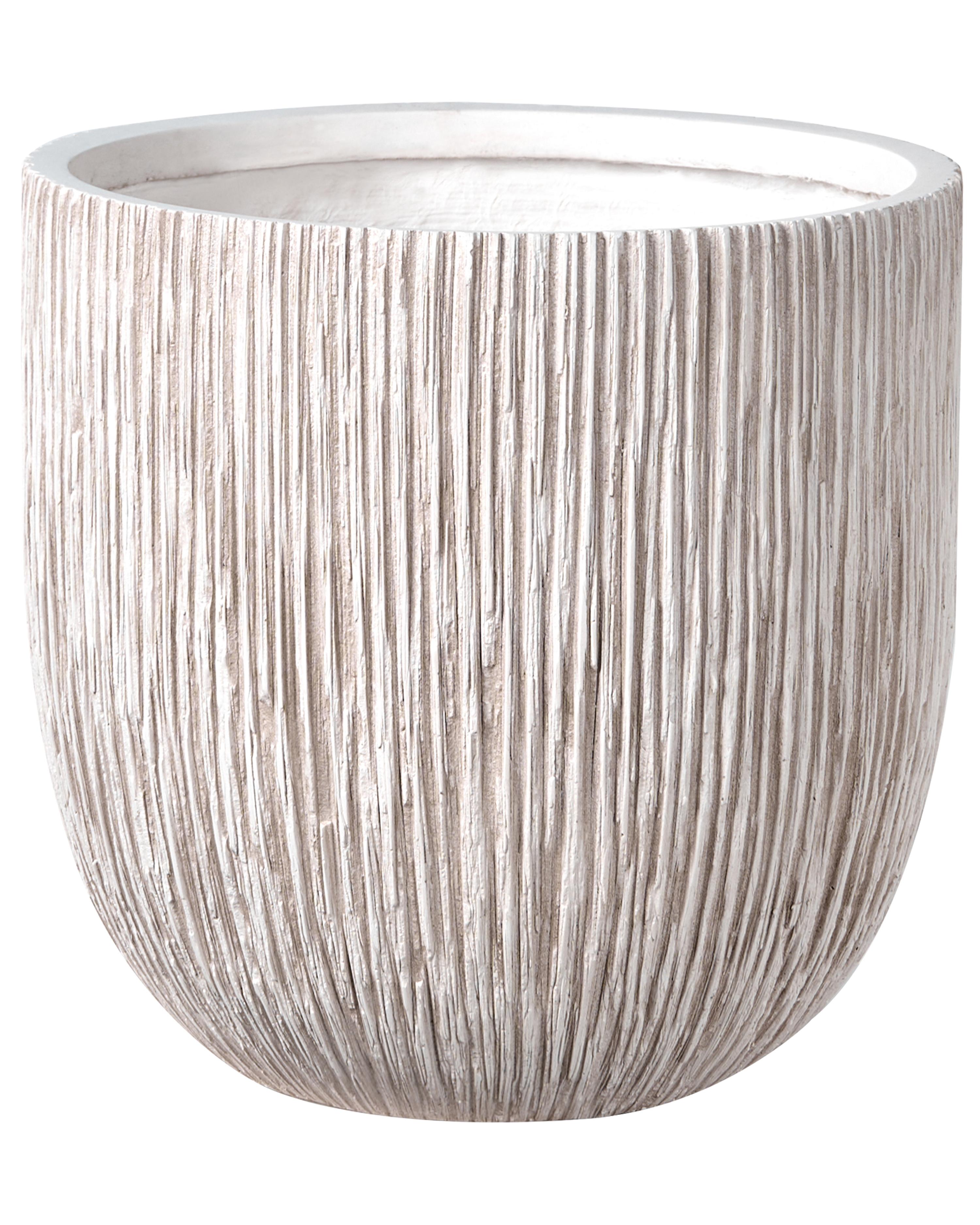 Bloempot HANYUE 42 cm Lichtbeige