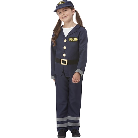 Politi kostume - str. 140 cm