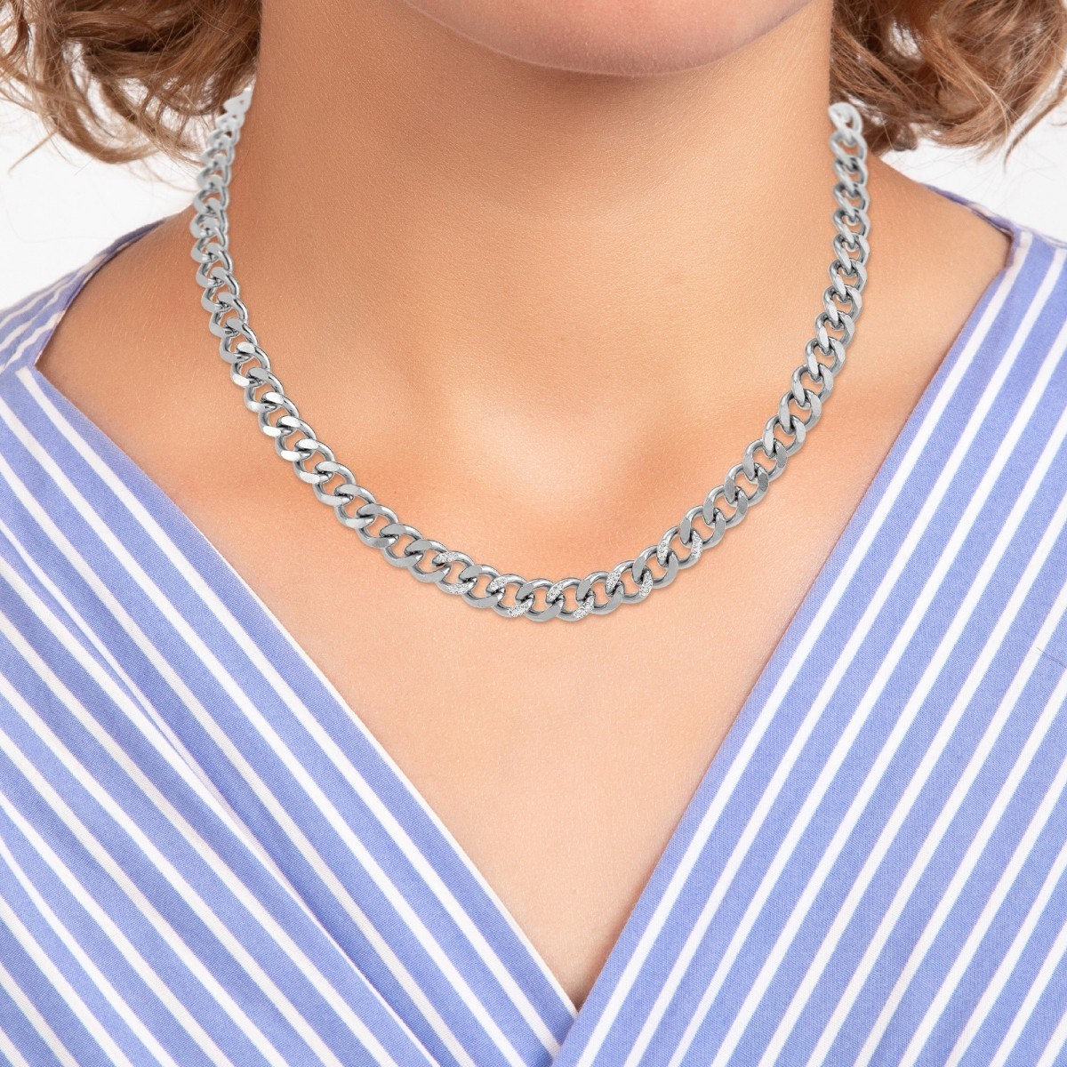 Collier SC Crystal orné de Cristaux scintillants