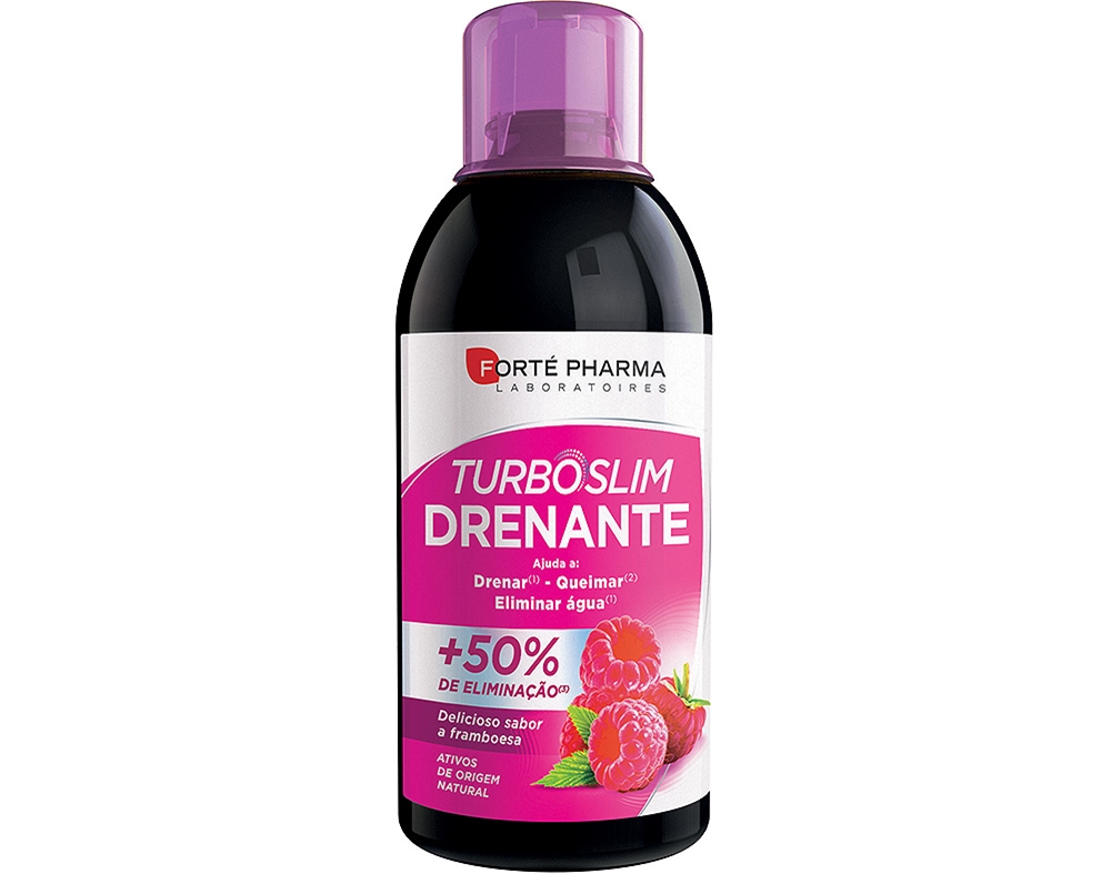 SUPLEMENTO TURBOSLIM DRENANTE FRAMBOESA 500ML