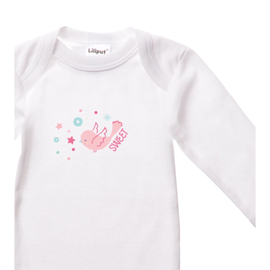 Liliput Amineckbody 2er-Pack weiß, rosa
