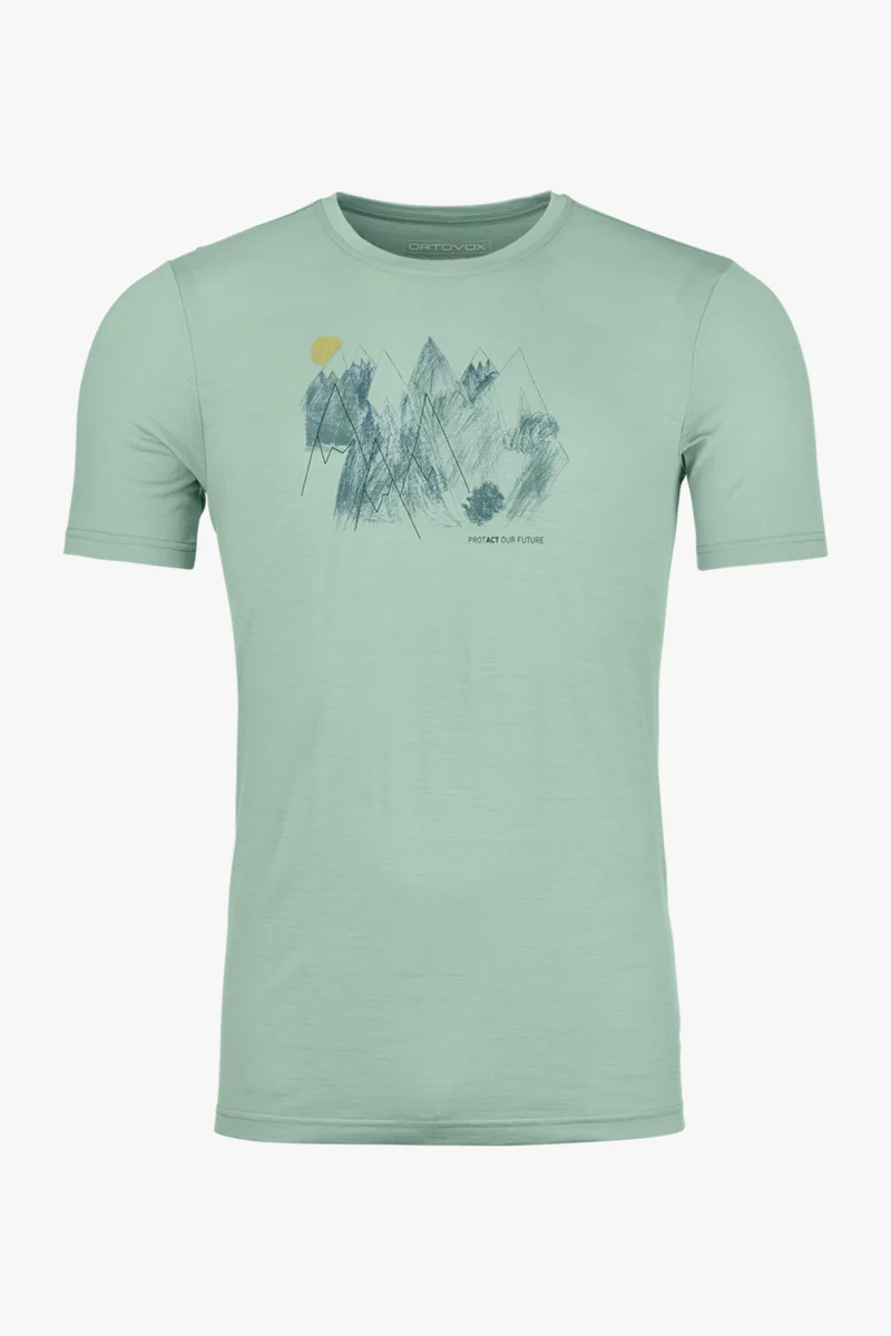 Ortovox 140 Cool MTN Playground TS Merino Herren T-Shirt