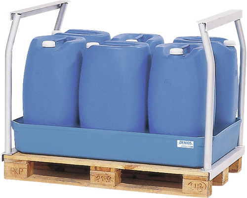 Kleine containerbak Classic-Line kunststof 130 l zonder rooster