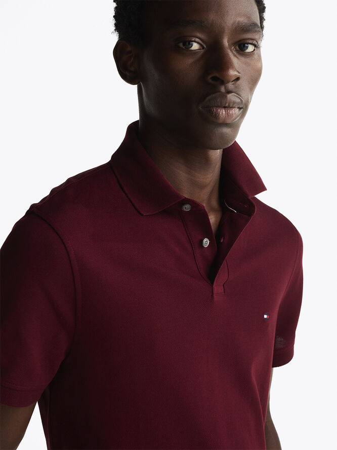 Tommy Hilfiger 1985 REGULAR POLO Deep rouge