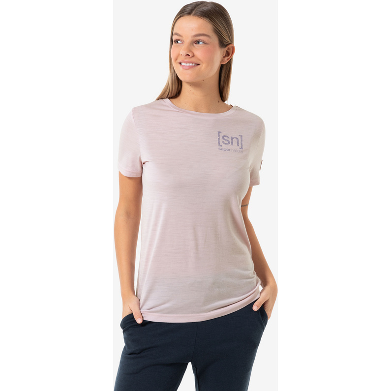 Super.Natural Damen Logo Lines Bio J T-Shirt